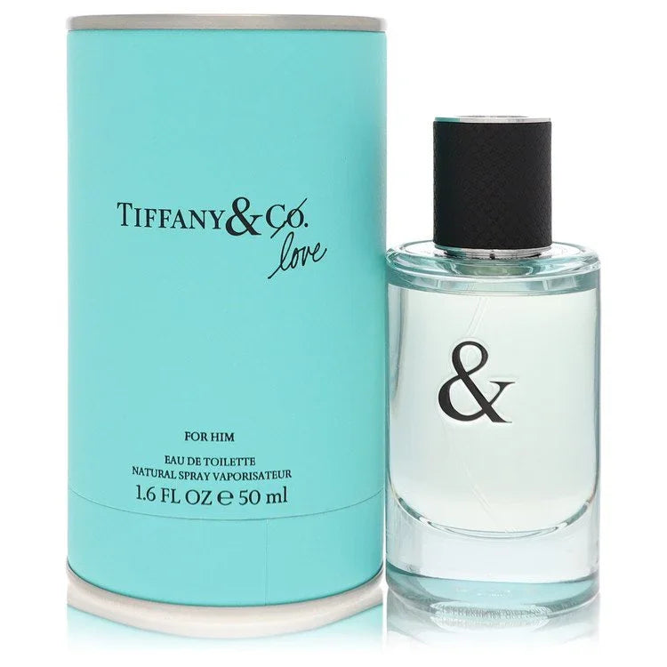 Tiffany & Co. perfume bottle and packaging on a white background