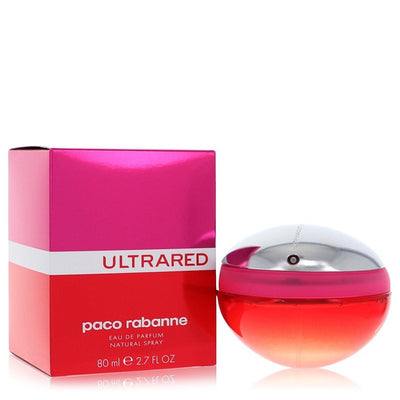 Ultrared Perfume bottle - fruity sweet Paco Rabanne fragrance for women with red currant, strawberry, marshmallow, licorice and vanilla