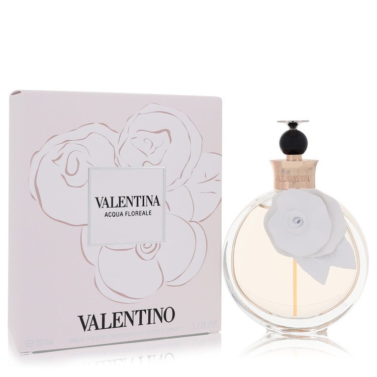 Valentina Acqua Floreale Perfume bottle by Valentino — floral fresh fragrance with mandarin orange, grapefruit, green notes, rose, frangipani, white flowers, musk, cedarwood and sandalwood