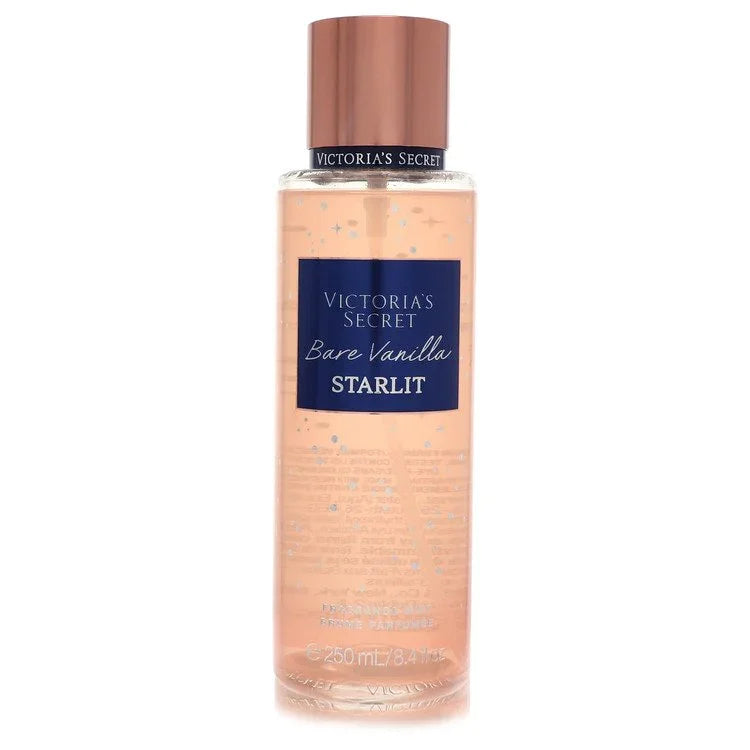 Victoria's Secret Bare Vanilla Starlit body mist on a white background
