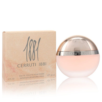 Cerruti 1881 perfume bottle and packaging on a white background