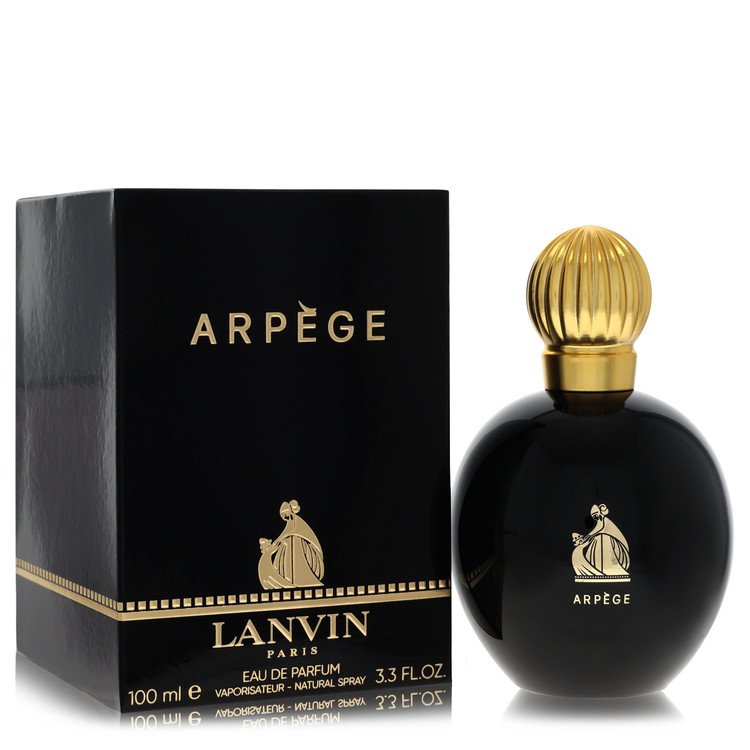 Lanvin Arpege Perfume bottle — Floral Aldehyde women fragrance with aldehydes, bergamot, neroli, peach, rose, jasmine, iris, ylang-ylang, lily of the valley, vetiver, sandalwood, musk, benzoin, and civet