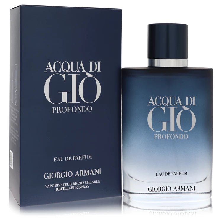 Acqua Di Gio Profondo CologneEau De Parfum SprayBy Giorgio Armani for Men3.3 oz Eau De Parfum Spray Refillable