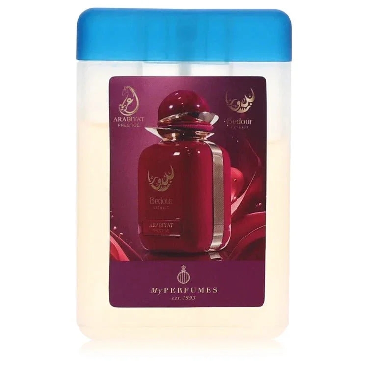 0.67 oz Mini EDP Spray (Unisex)Arabiyat Prestige Bedour Extrait CologneBy Arabiyat Prestige for Men and WomenGuilty Fragrance