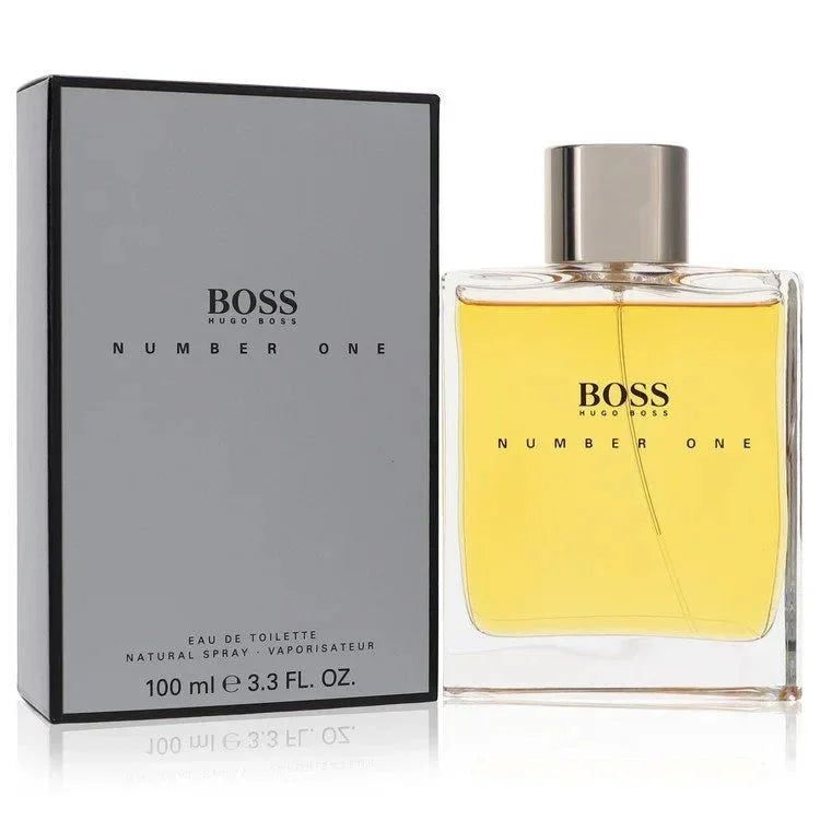 Boss Number One cologne for men eau de toilette spray with box, 100ml bottle.
