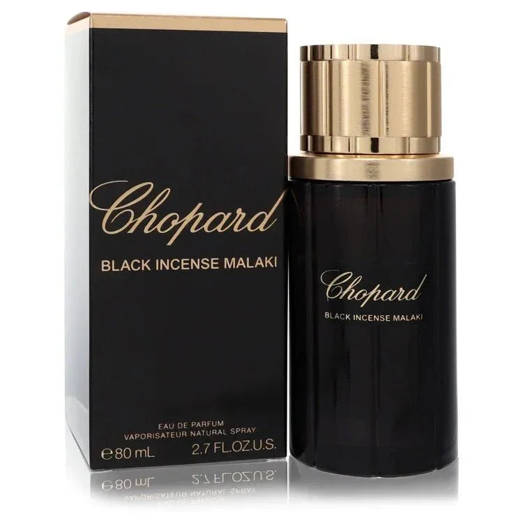 Chopard Black Incense Malaki Eau de Parfum spray 80ml with gold and black packaging