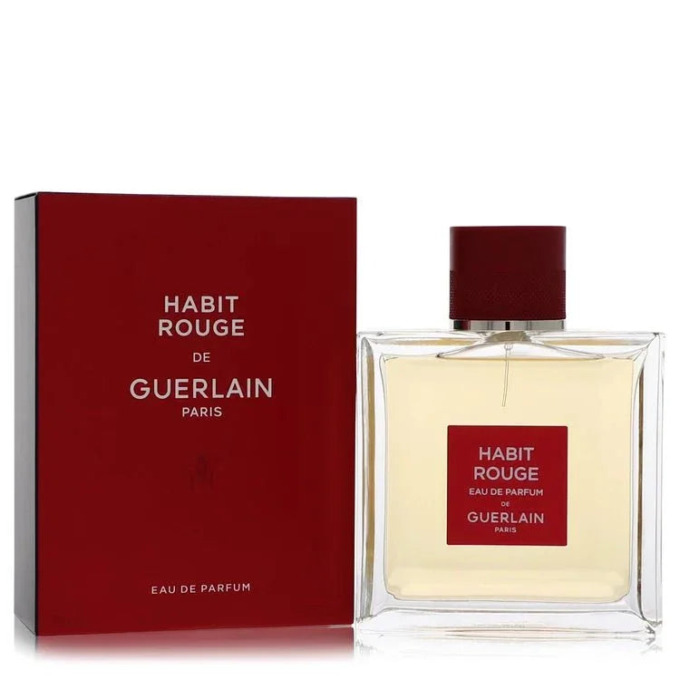 3.4 oz Eau De Parfum SprayHabit Rouge CologneBy Guerlain for MenGuilty Fragrance