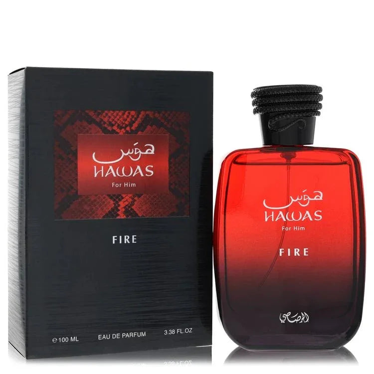 Guilty Fragrance Hawas Fire Cologne By Rasasi for Men