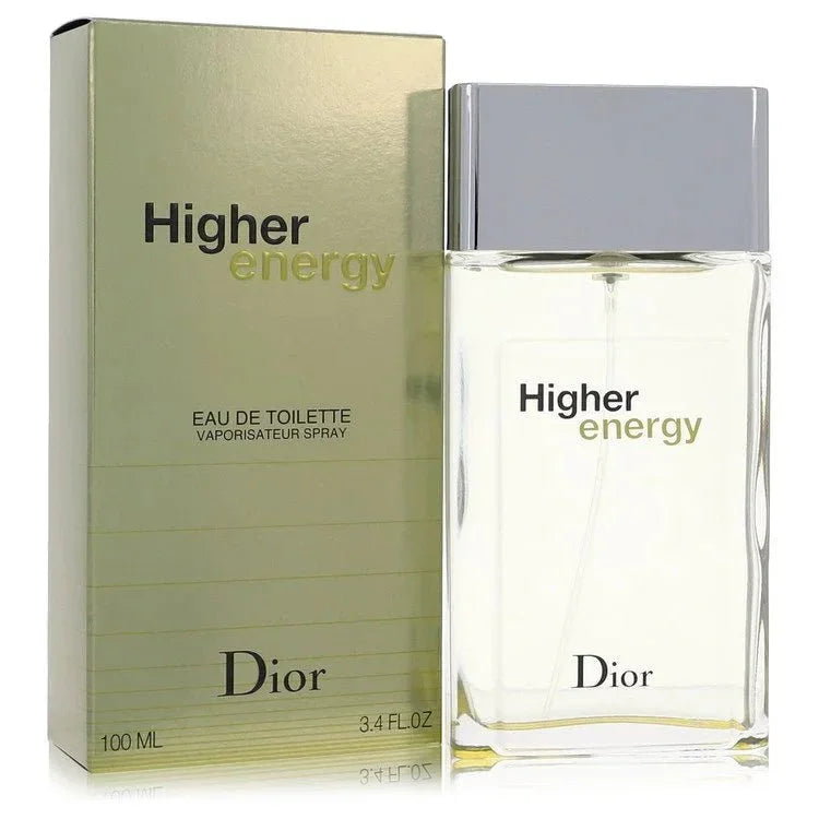 Dior Higher Energy Eau de Toilette spray bottle and box, 100ml men’s fragrance