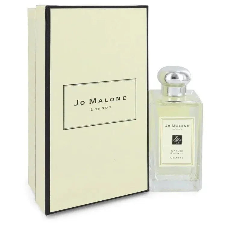 Jo Malone London Orange Blossom Cologne cream and black bottle — citrus white floral with cedrat, clementine leaf, orange blossom, lilac and iris