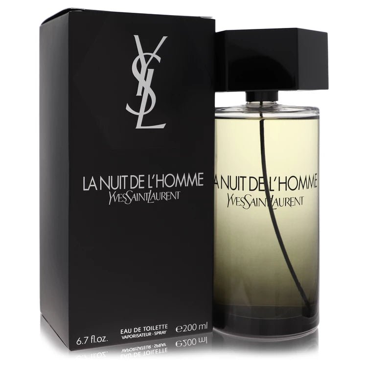 6.8 oz Eau De Toilette SprayLa Nuit De L'homme CologneBy Yves Saint Laurent for MenGuilty Fragrance