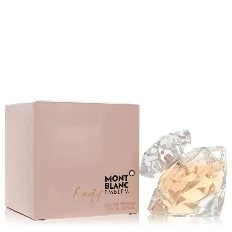 Lady Emblem Perfume bottle by Mont Blanc — floral musky fragrance with neroli, aldehydes, rose, peony, musk, ambrette and white woods