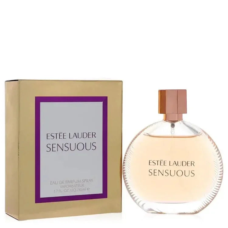 Estee Lauder Sensuous perfume 50ml eau de parfum spray with gold box for women