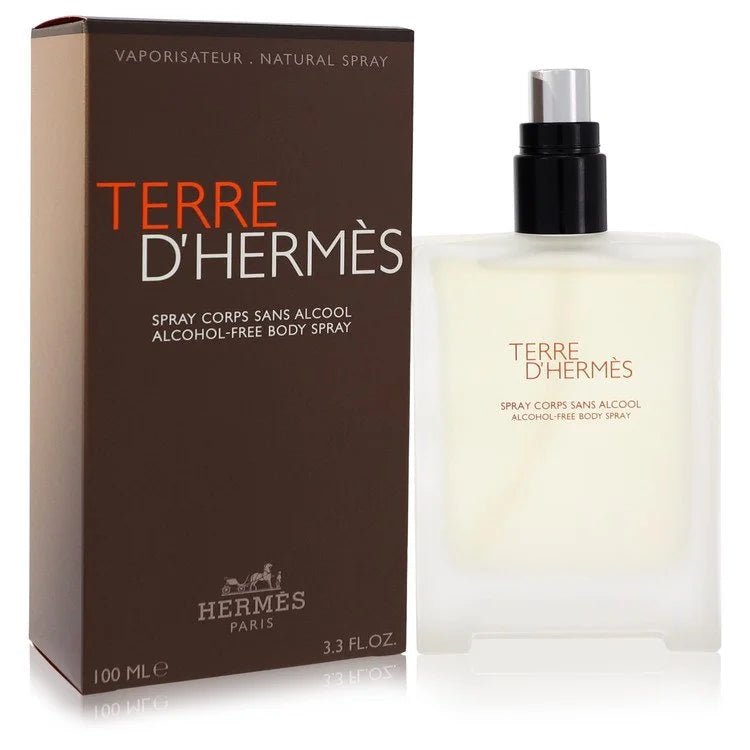 Terre D'hermes CologneEau De Parfum SprayBy Hermes for Men3.3 oz Body Spray (Alcohol Free)