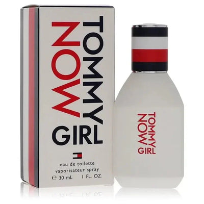 Tommy Girl Now Perfume bottle — fresh floral woody musk women’s Eau de Toilette with bergamot, mandarin orange, magnolia, mahonia, mint, cashmeran, and musk.