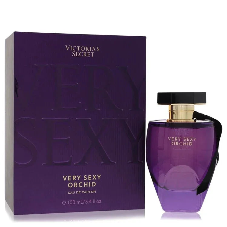 Victoria's Secret Very Sexy Orchid Eau de Parfum bottle, a bold, seductive, and elegant floral oriental fragrance for women.