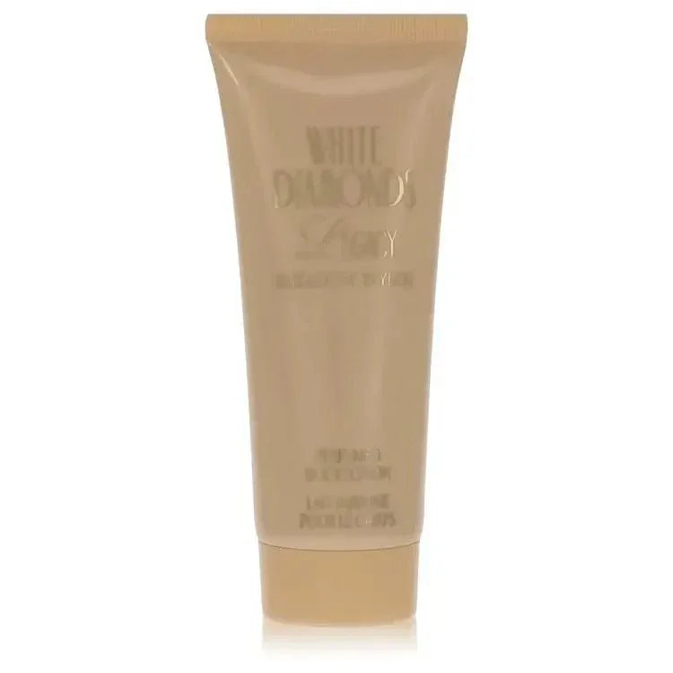 White Diamonds Legacy perfumed body lotion beige tube designer fragrance