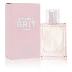Light pink Brit Sheer perfume bottle and box for women, eau de toilette spray