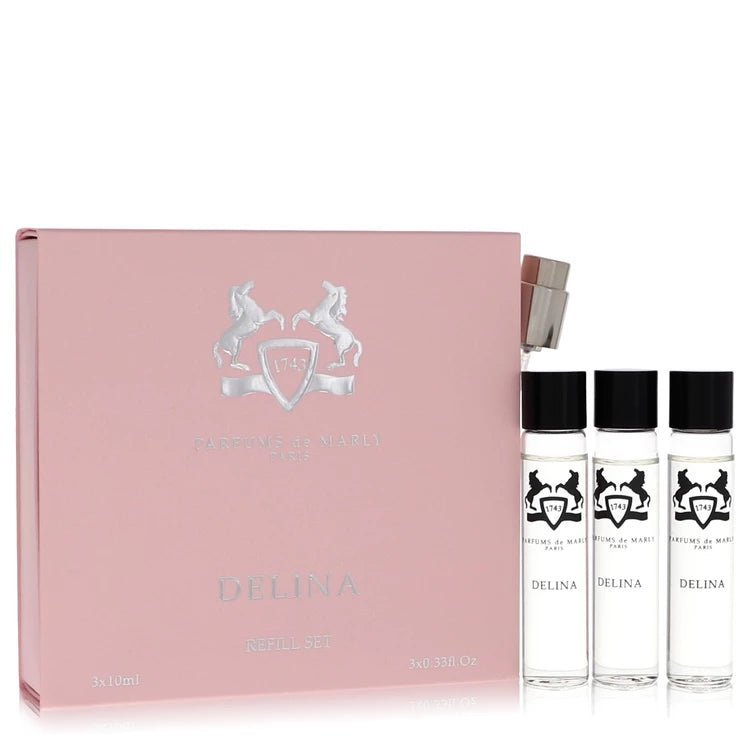 Delina PerfumeEau De Parfum SprayBy Parfums De Marly for Women3 x 0.34 oz Three Eau De Parfum Spray Refills
