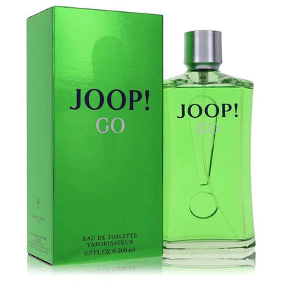 Joop Go eau de toilette spray for men, green 200ml bottle and box, fresh fragrance