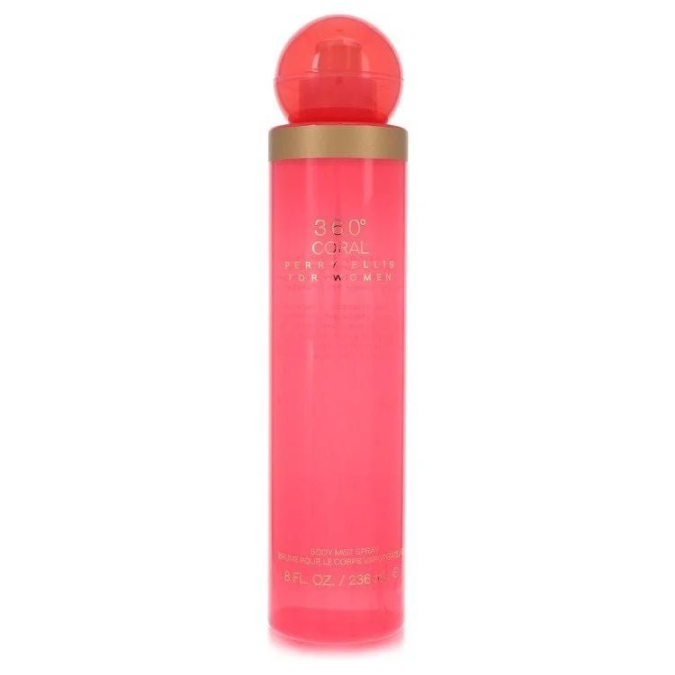 Perry Ellis 360 Coral PerfumeEau De Parfum SprayGuilty Fragrance8 oz Body Mist