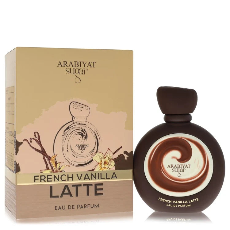 Arabiyat Sugar French Vanilla Latte Perfume bottle — Gourmand Vanilla Sweet fragrance with sugared accord, caramel, French vanilla, and milky latte notes
