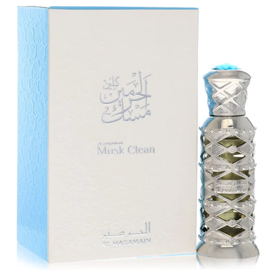Al Haramain Musk Clean Perfume bottle — Clean Musk Soft Floral Fresh unisex fragrance with soapy clean accord, white florals, white musk, and musky woods