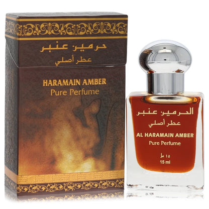 Al Haramain Amber Pure Perfume bottle and packaging on a white background