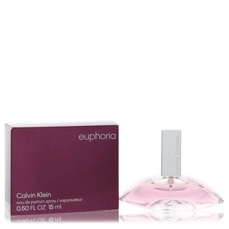 Calvin Klein Euphoria perfume bottle and packaging on a white background