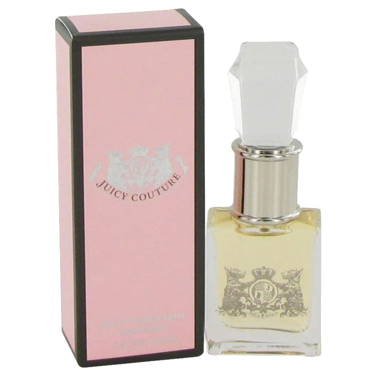 Juicy Couture Eau de Parfum bottle — Floral Fruity Gourmand women's fragrance with watermelon, tuberose, caramel, and vanilla notes