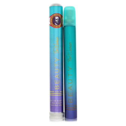 Cuba Beauty Eau de Parfum bottle — classic floral women's perfume with aldehydes, bergamot, lemon, rose, jasmine, lily of the valley, sandalwood, musk, vanilla, and vetiver notes.
