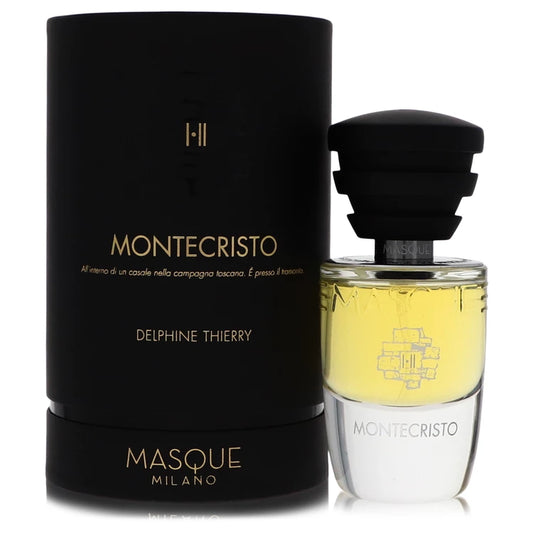 Montecristo by Masque Milano perfume bottle — Bold woody spicy animalic niche fragrance with cabreuva wood, rum, tobacco, and styrax notes