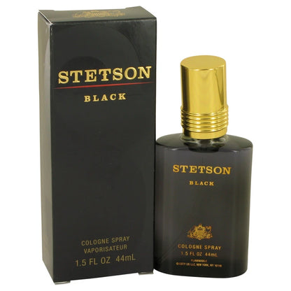 Stetson Black Cologne bottle by Coty with sandalwood, lavender, spices, woody notes and suede 1.7 oz