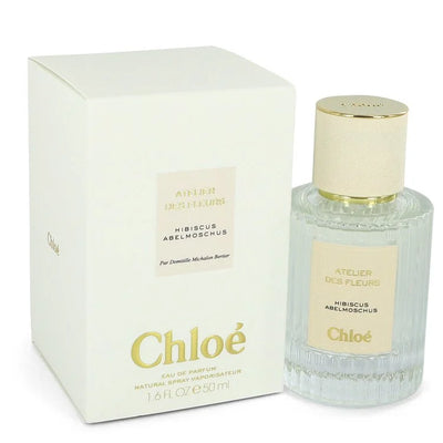 Chloé Hibiscus Abelmoschus perfume bottle - sunny floral fragrance with hibiscus petals and musk