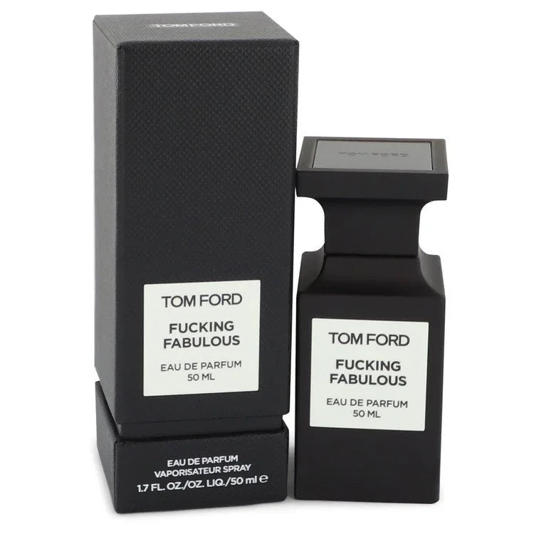 Tom Ford Fucking Fabulous perfume bottle and packaging on a white background