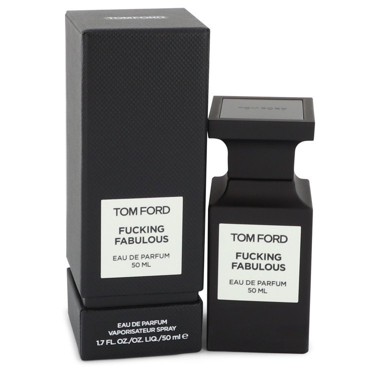 Tom Ford Fucking Fabulous perfume bottle and packaging on a white background