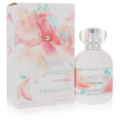 Cacharel Améris L'Original perfume bottle and packaging on a white background