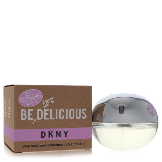 DKNY Be Delicious perfume bottle and packaging on a white background
