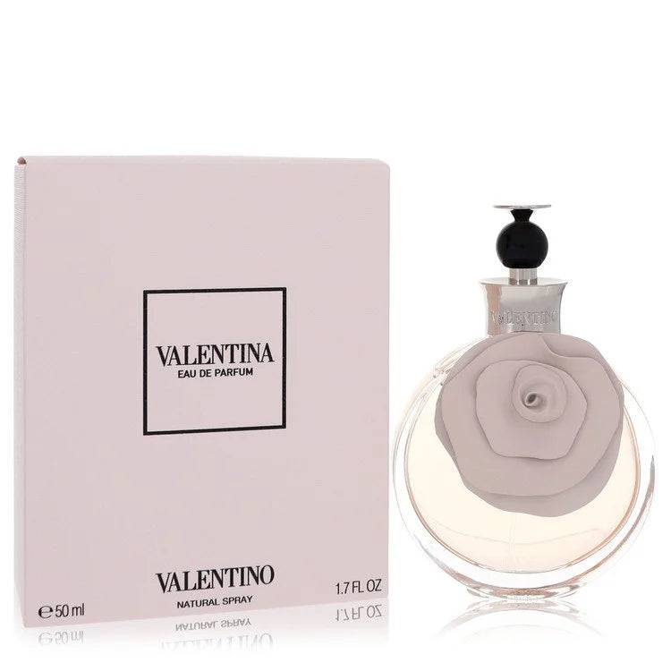 Valentino Valentina Eau de Parfum bottle and packaging on a white background