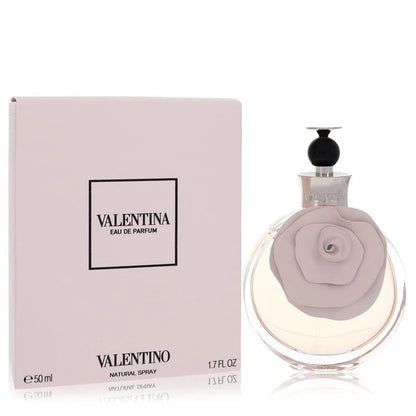 Valentino Valentina Eau de Parfum bottle and packaging on a white background