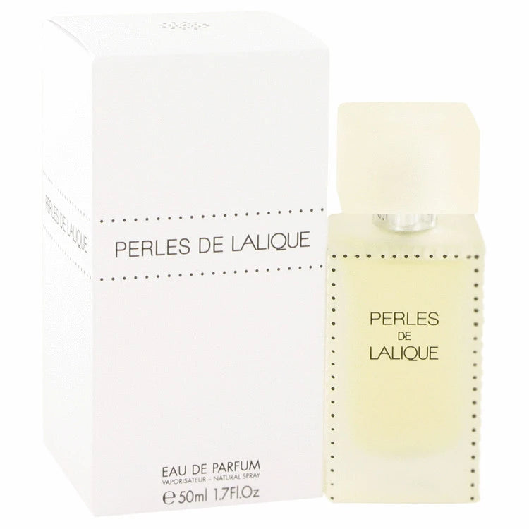 Perles De Lalique Perfume bottle — chypre floral fragrance with rose, iris, pepper, patchouli and oakmoss