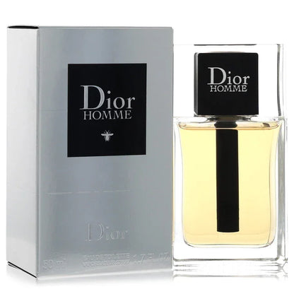 Dior Homme perfume bottle and packaging on a white background