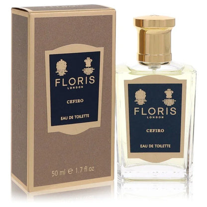 Floris London Cefiro Eau de Toilette bottle and packaging on a white background