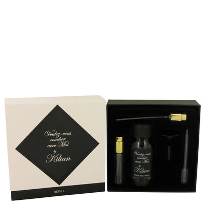 Kilian Voulez-Vous Coucher Avec Moi bottle - oriental floral fragrance with plum, bergamot, rose, jasmine, and sandalwood