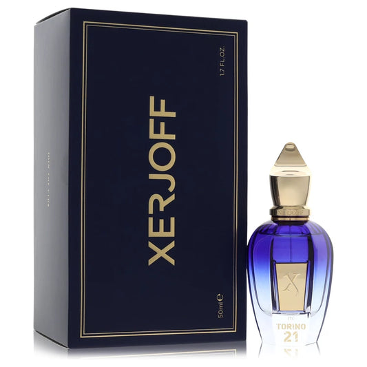 Xerjoff Torino 21 perfume bottle from the Join the Club collection showcasing luxury Italian niche fragrance
