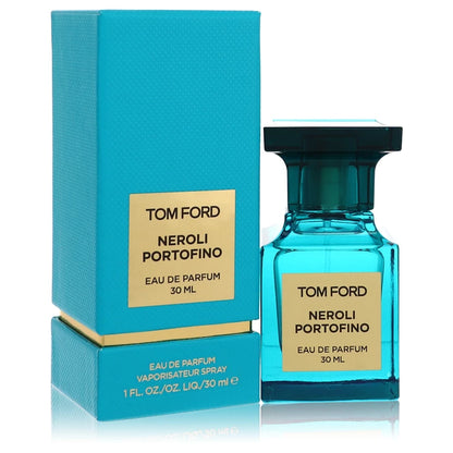 Tom Ford Neroli Portofino perfume bottle and packaging on a white background
