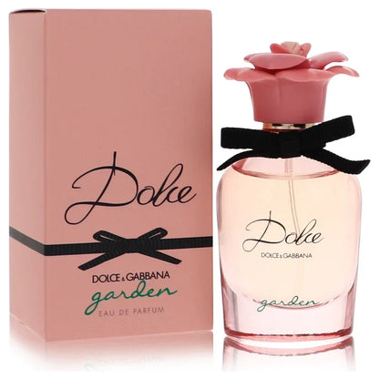 Dolce & Gabbana Dolce Garden Perfume bottle — Floral Gourmand women fragrance with mandarin orange, magnolia, neroli, coconut, frangipani, and almond milk
