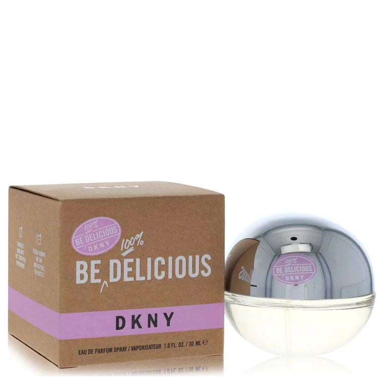 Be 100% Delicious by Donna Karan Perfume bottle — Fruity Floral women fragrance with apple, litchi, pineapple, peony, and sandalwood