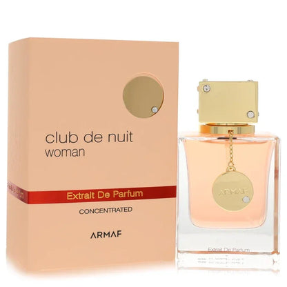 Armaf Club de Nuit woman perfume bottle and packaging on a white background