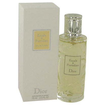 Escale a Portofino perfume bottle for women by Christian Dior — Serene citrus aromatic fragrance with Calabrian bergamot, Sicilian Petitgrain, Italian citron, orange blossom, almond blossom, cedarwood, and cypress notes